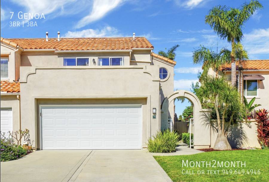 House for rent at 7 Genoa, Laguna Niguel, CA 92677