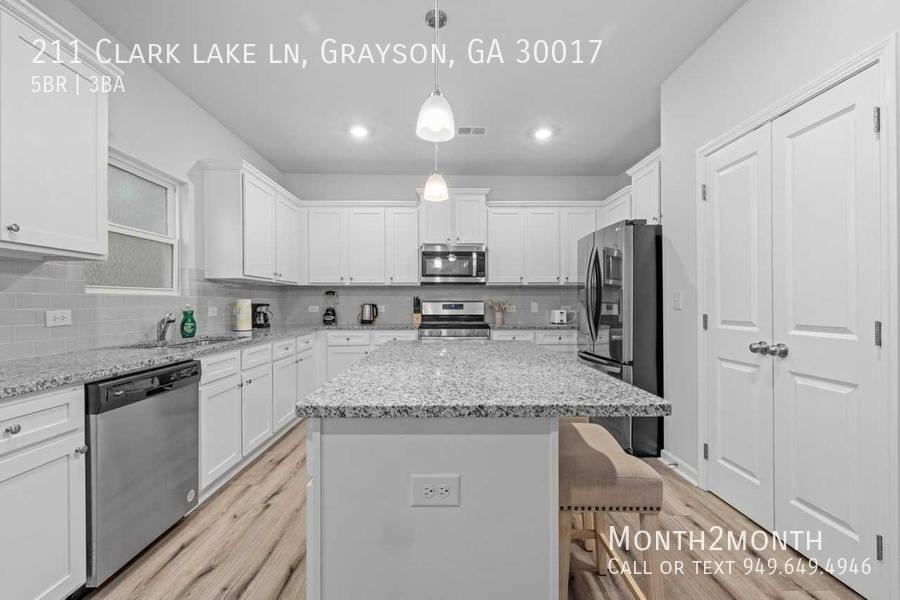House for rent at 211 Clark Lake Lane, Grayson, GA 30017