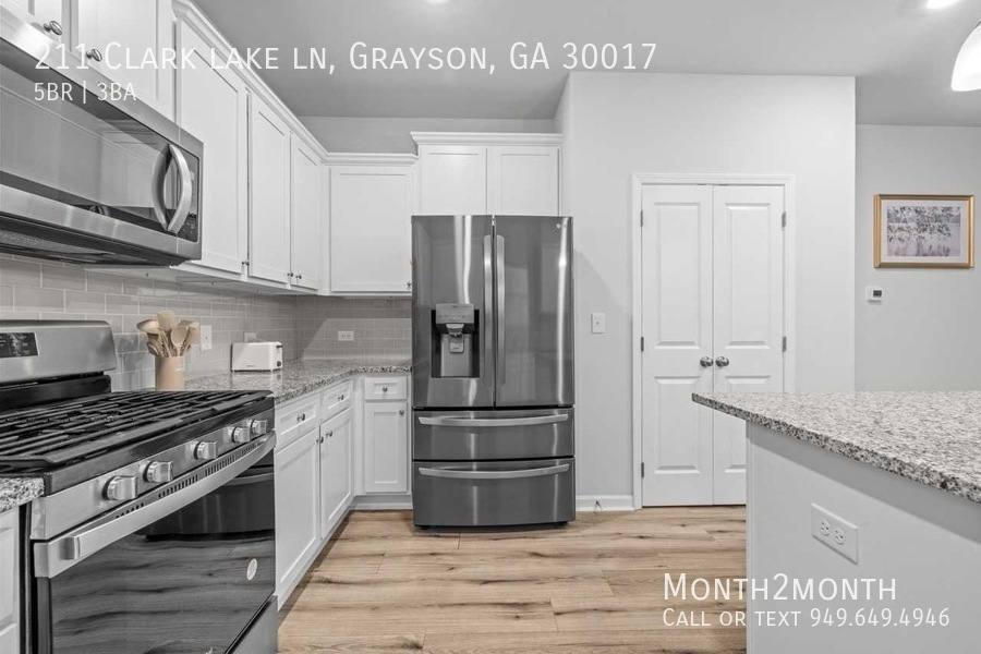 House for rent at 211 Clark Lake Lane, Grayson, GA 30017