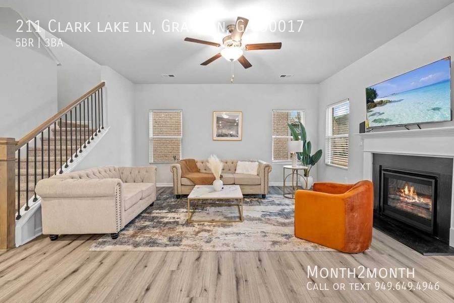 House for rent at 211 Clark Lake Lane, Grayson, GA 30017