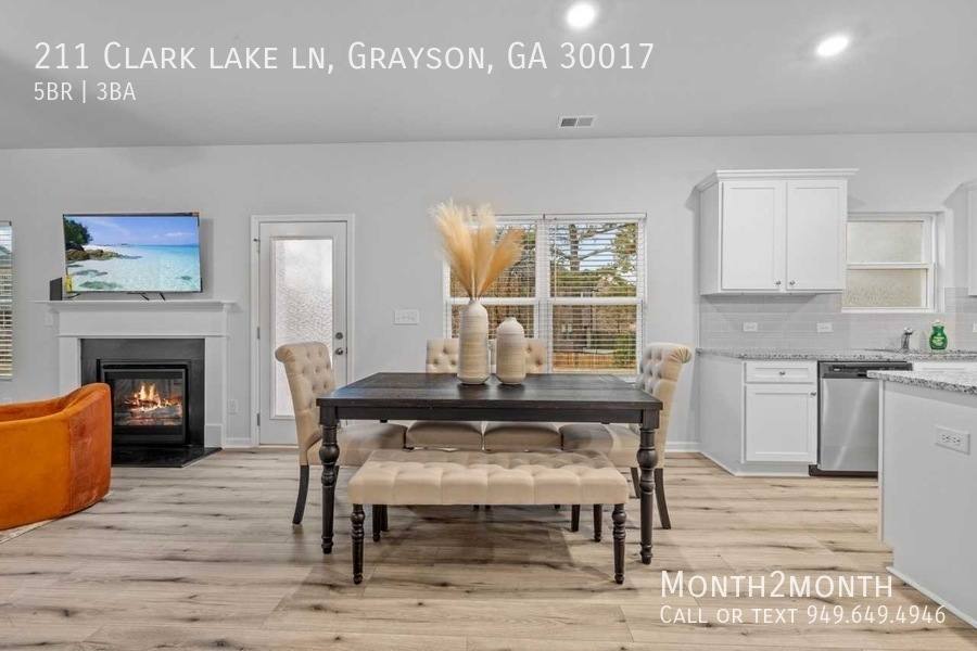 House for rent at 211 Clark Lake Lane, Grayson, GA 30017