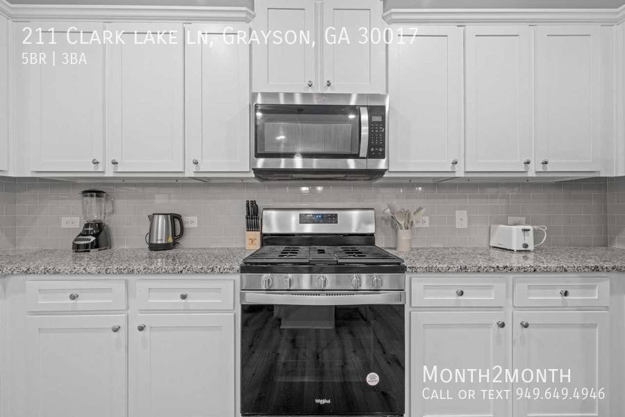 House for rent at 211 Clark Lake Lane, Grayson, GA 30017