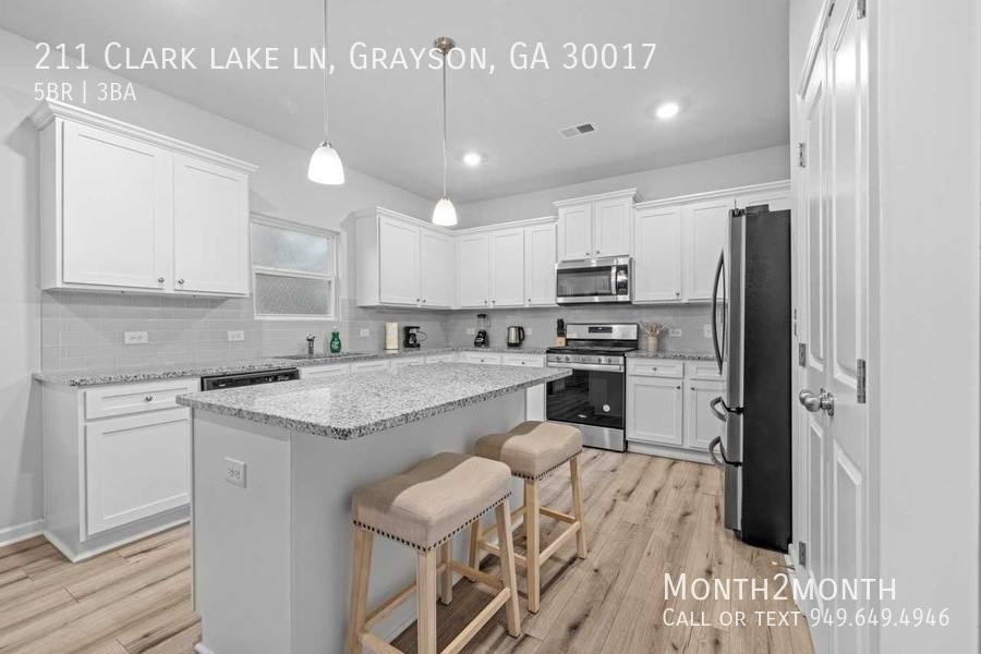 House for rent at 211 Clark Lake Lane, Grayson, GA 30017