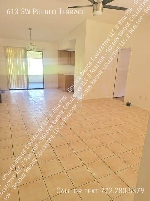 House for rent at 613 SW Pueblo Terrace, Port Saint Lucie, FL 34953