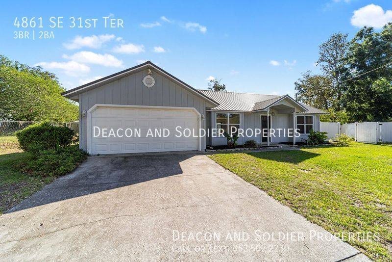 House for rent at 4861 SE 31st Terrace, Ocala, FL 34480