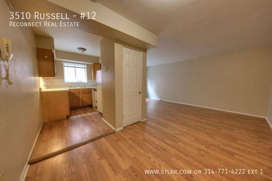 Apartment for rent at 3510 Russell #12, Saint Louis, MO 63104