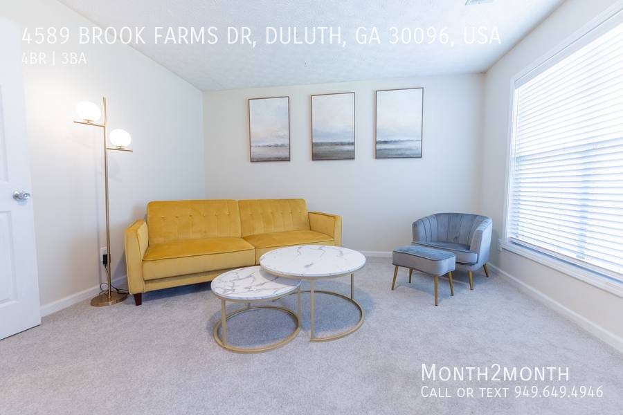 House for rent at 4589 Brook Farms Dr, Duluth, GA 30096
