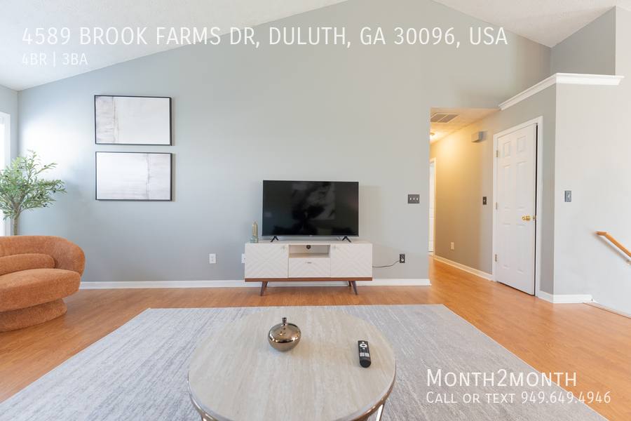House for rent at 4589 Brook Farms Dr, Duluth, GA 30096
