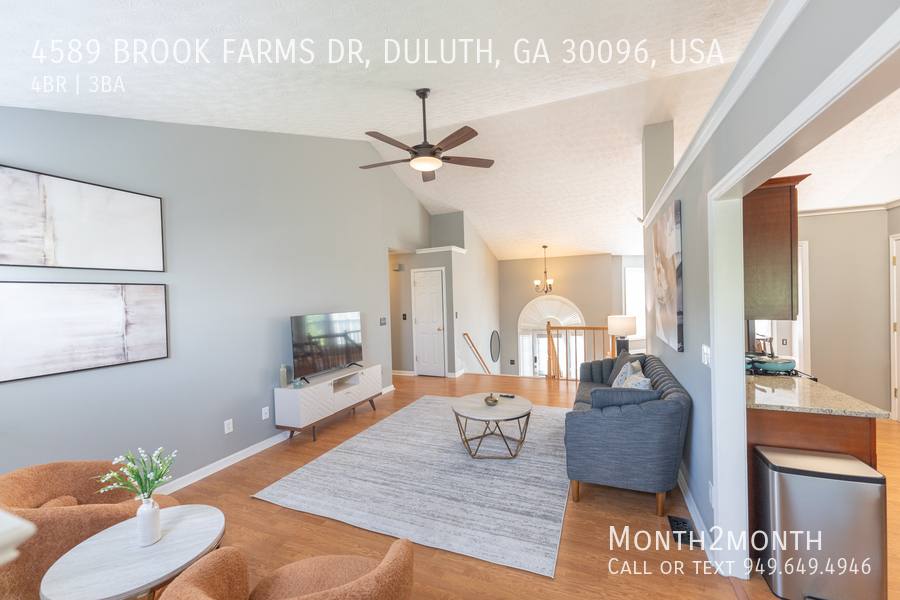 House for rent at 4589 Brook Farms Dr, Duluth, GA 30096