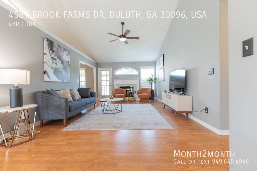 House for rent at 4589 Brook Farms Dr, Duluth, GA 30096