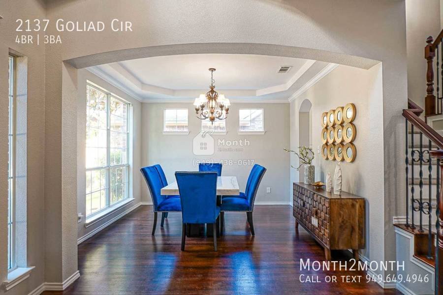 House for rent at 2137 Goliad Circle, Frisco, TX 75034