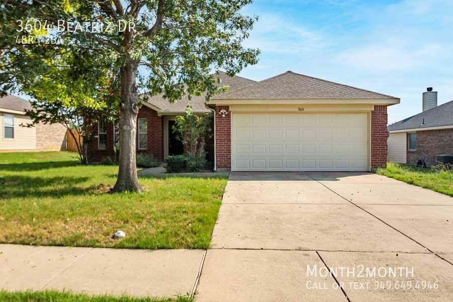 House for rent at 3604 Beatriz Dr, Denton, TX 76207