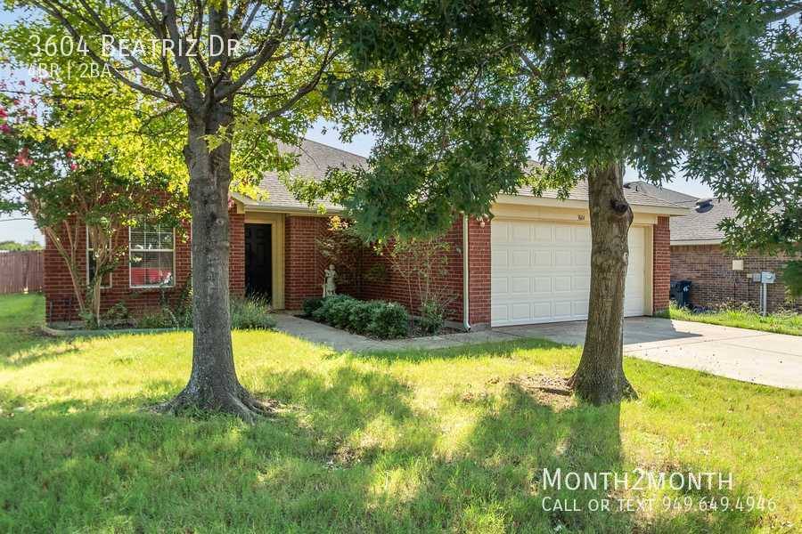 House for rent at 3604 Beatriz Dr, Denton, TX 76207