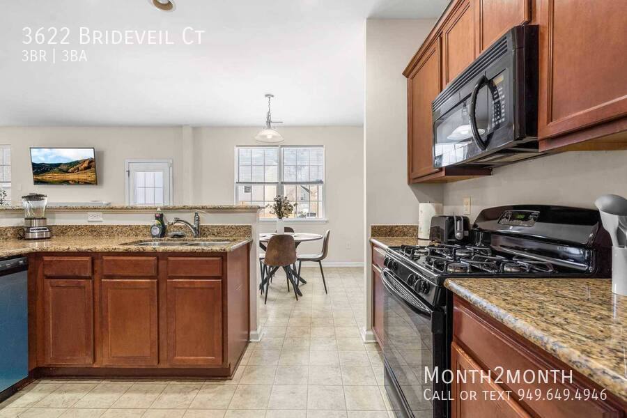 House for rent at 3622 Brideveil Court, Raleigh, NC 27610
