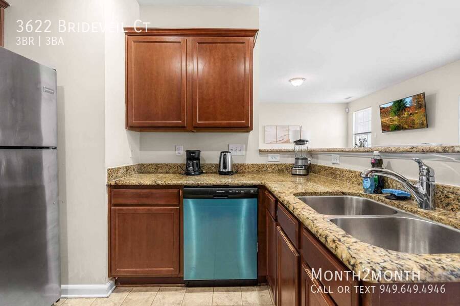 House for rent at 3622 Brideveil Court, Raleigh, NC 27610