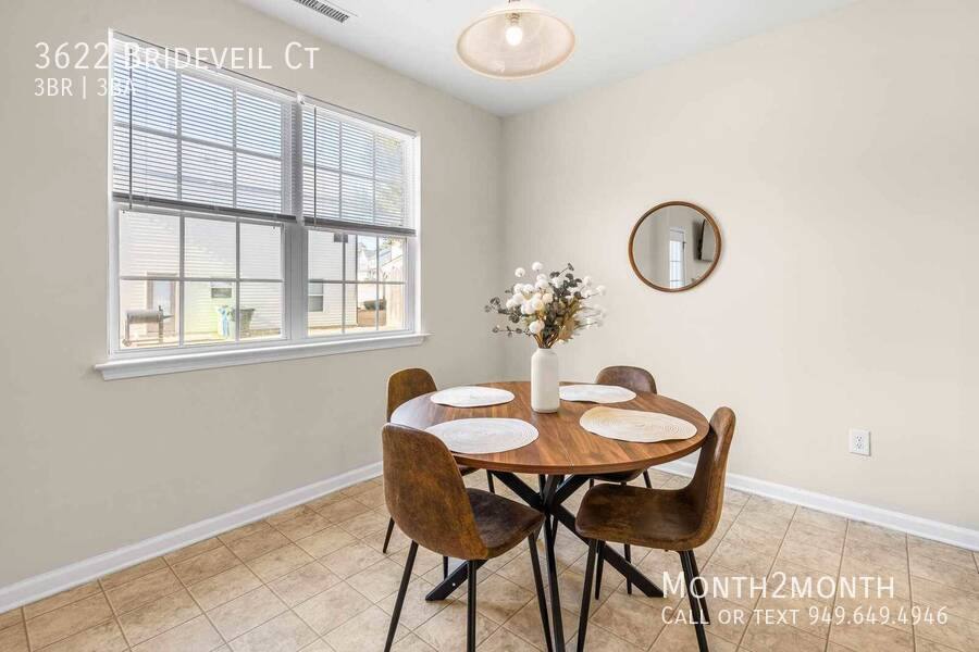 House for rent at 3622 Brideveil Court, Raleigh, NC 27610