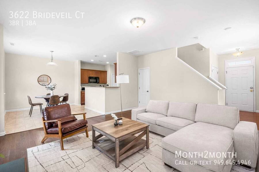 House for rent at 3622 Brideveil Court, Raleigh, NC 27610