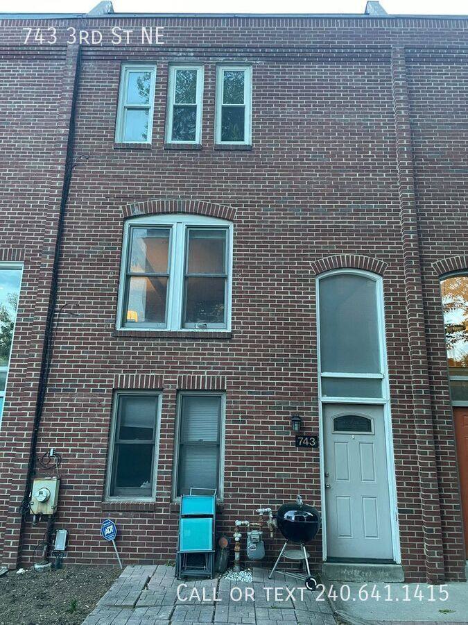 Townhouse for rent at 743 3rd St NE, Washington, DC 20002