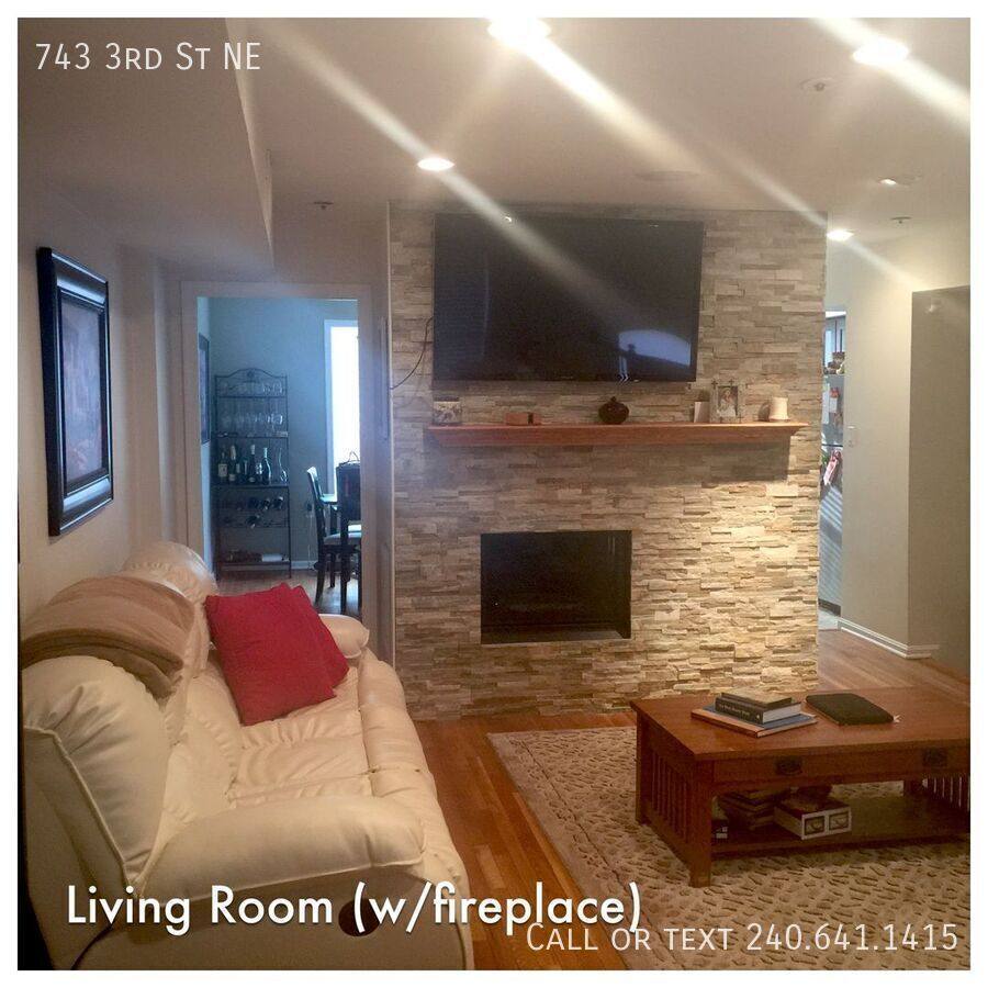 Townhouse for rent at 743 3rd St NE, Washington, DC 20002