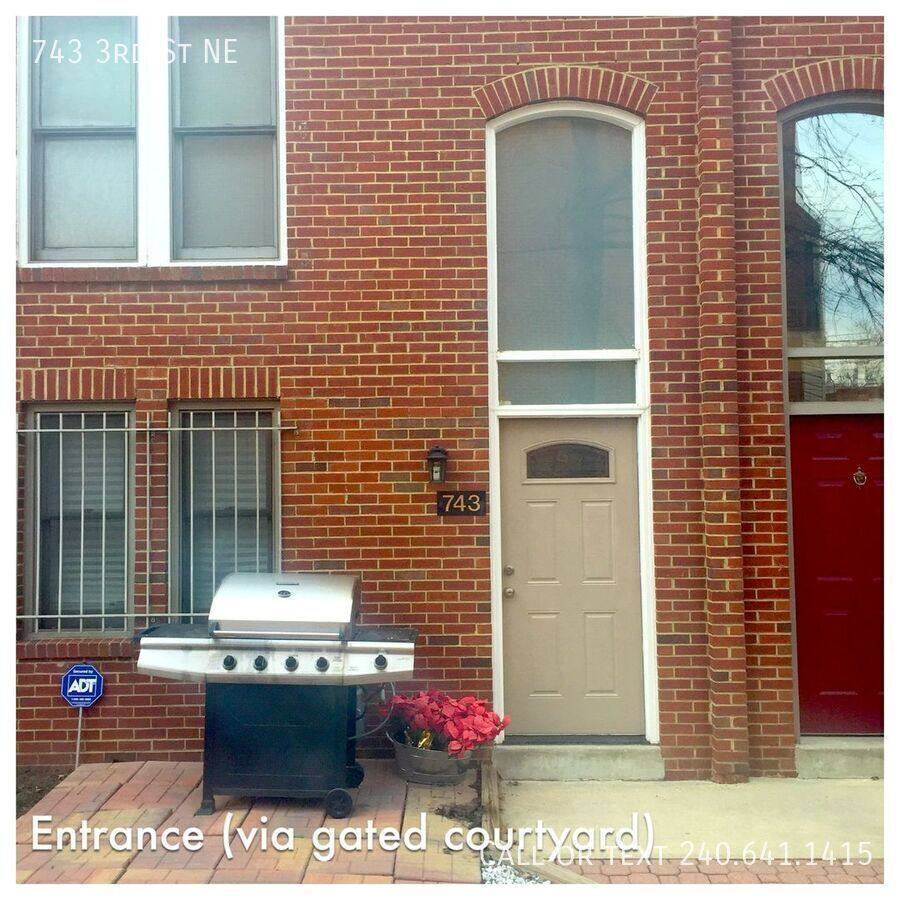 Townhouse for rent at 743 3rd St NE, Washington, DC 20002