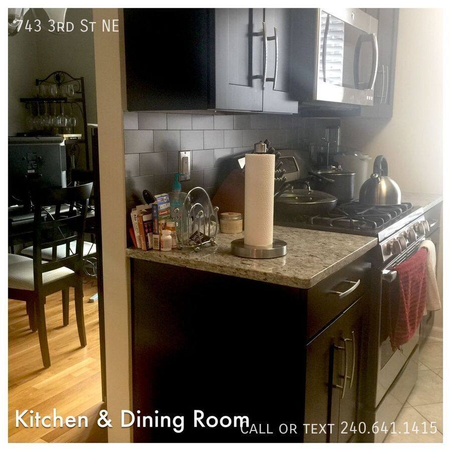 Townhouse for rent at 743 3rd St NE, Washington, DC 20002