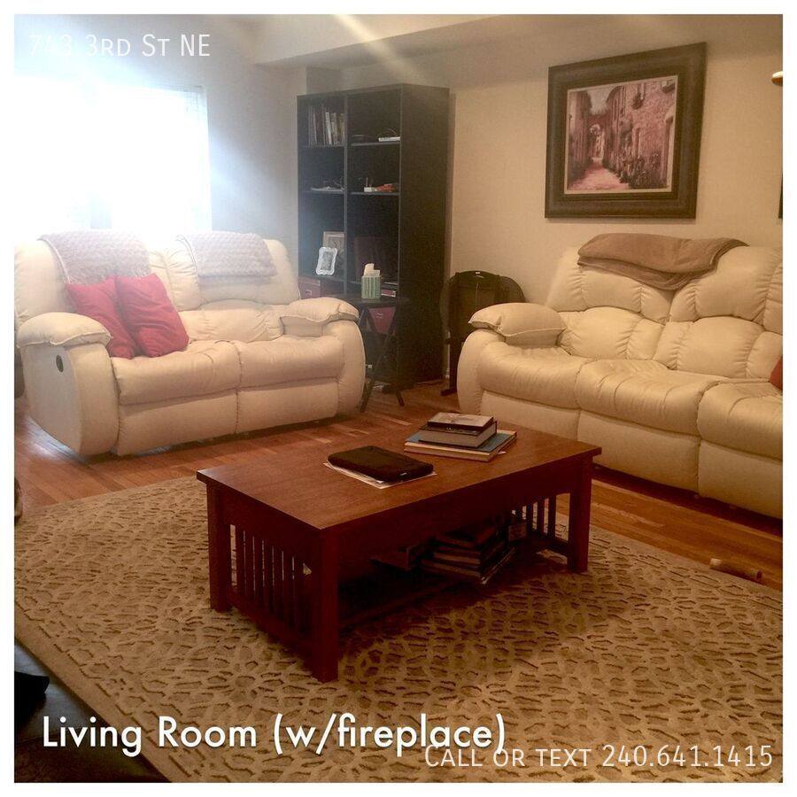 Townhouse for rent at 743 3rd St NE, Washington, DC 20002