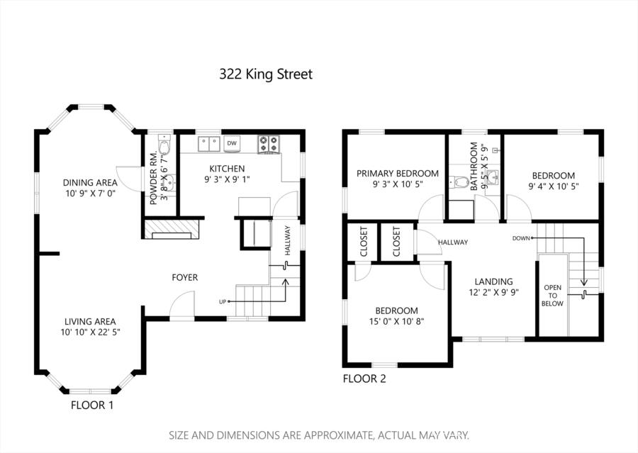 House for rent at 322 King St, Detroit, MI 48202
