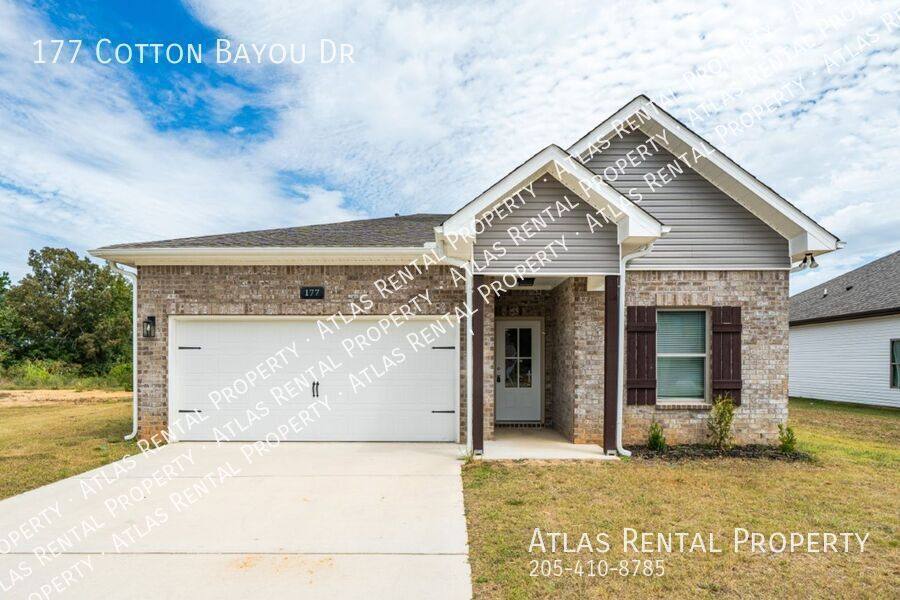 House for rent at 177 Cotton Bayou Dr, Meridianville, AL 35759