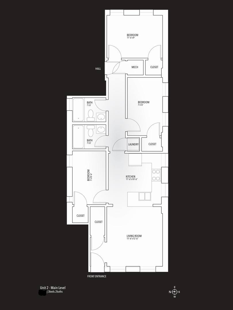 Apartment for rent at 1847 S Loomis, Chicago, IL 60608