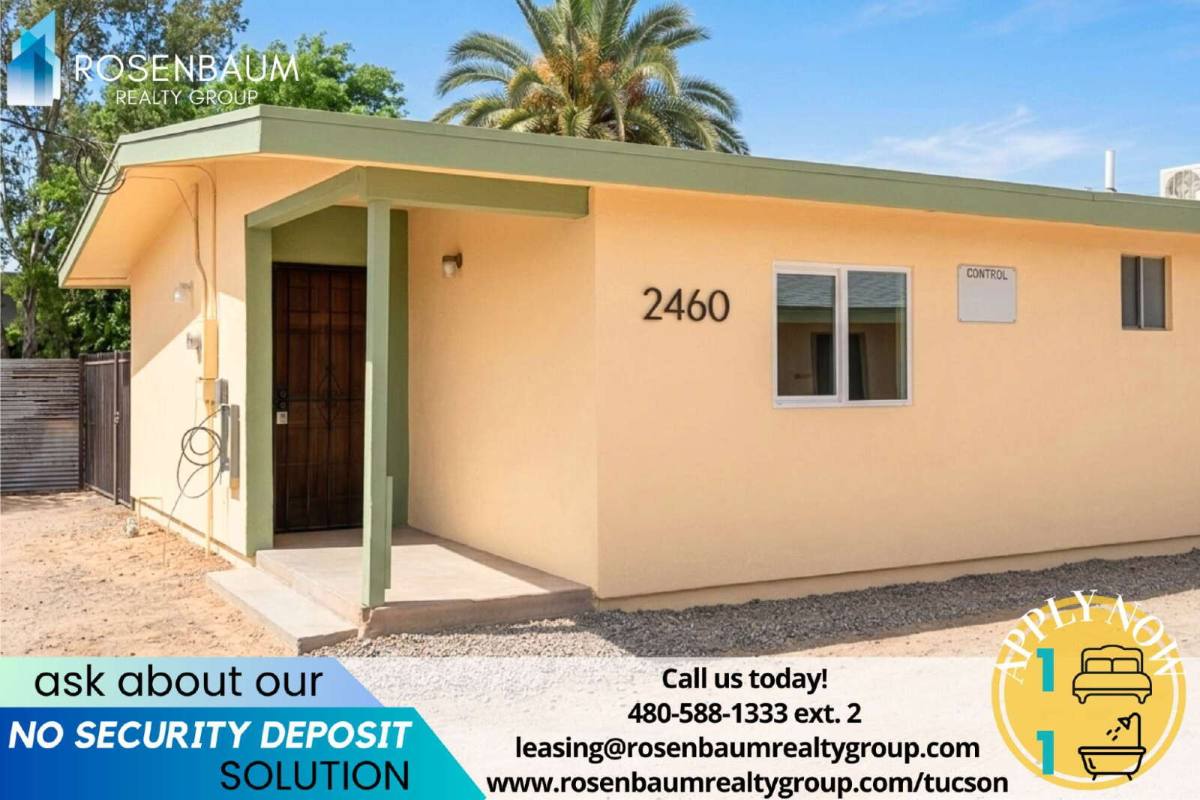 Apartment for rent at 2460 N Treat Ave, Tucson, AZ 85716