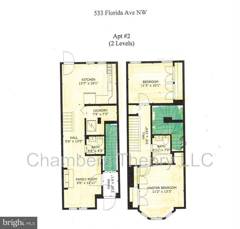 Apartment for rent at 533 Florida Ave NW #2, Washington, DC 20001