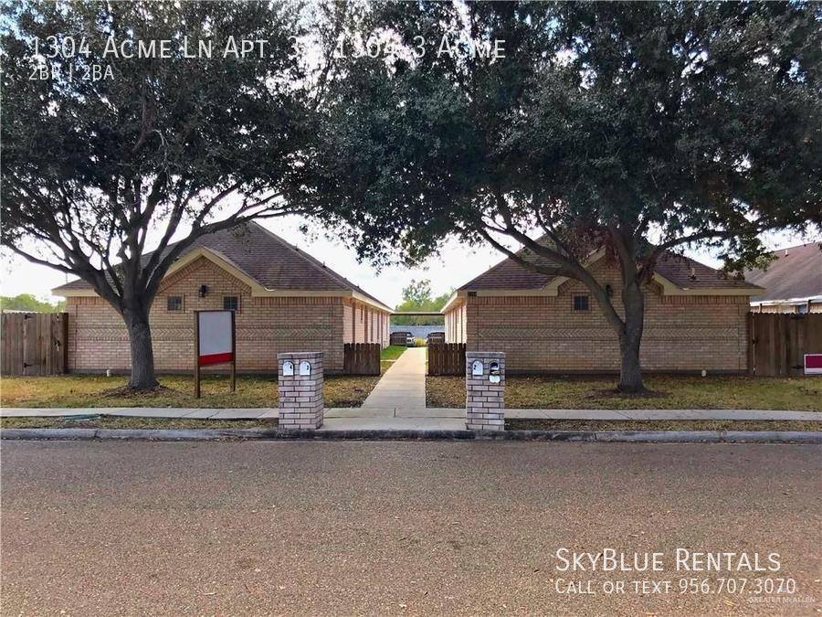 Apartment for rent at 1304 Acme Lane #3, Edinburg, TX 78541