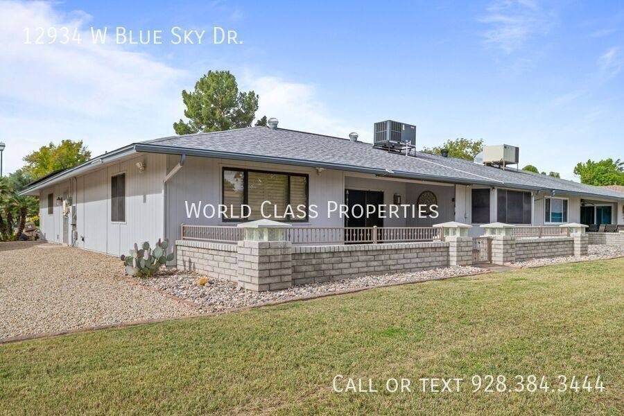House for rent at 12934 W Blue Sky Dr, Sun City West, AZ 85375