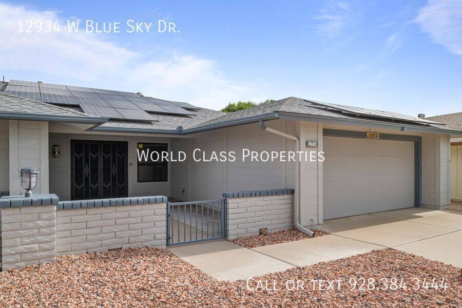 House for rent at 12934 W Blue Sky Dr, Sun City West, AZ 85375