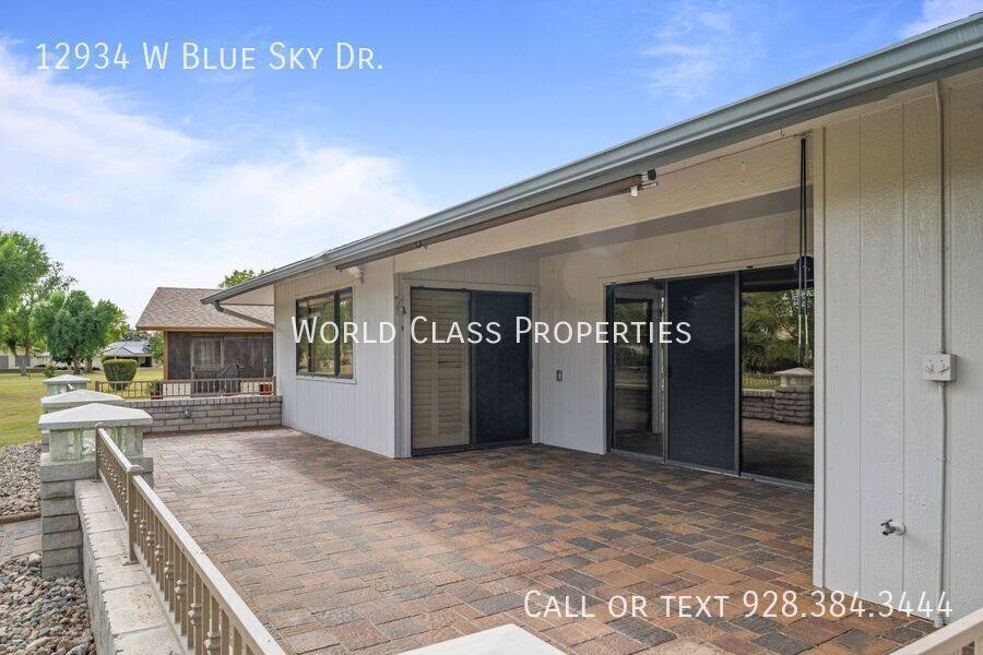 House for rent at 12934 W Blue Sky Dr, Sun City West, AZ 85375
