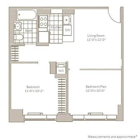 Apartment for rent at 307 Gold St #24P, Brooklyn, NY 11201