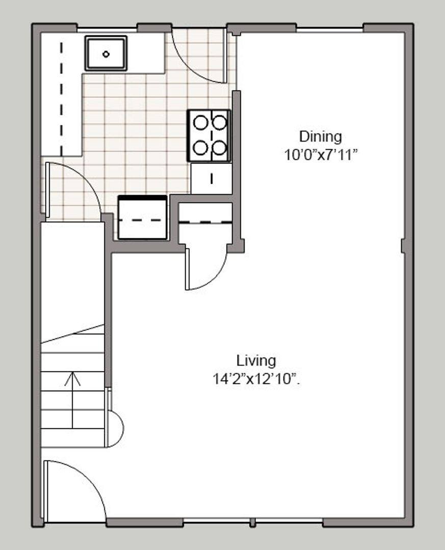 Townhouse for rent at 1826 SW Marlow Ave, Portland, OR 97225