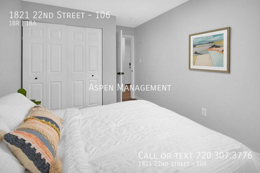 Apartment for rent at 1821 22nd St #106, Boulder, CO 80302