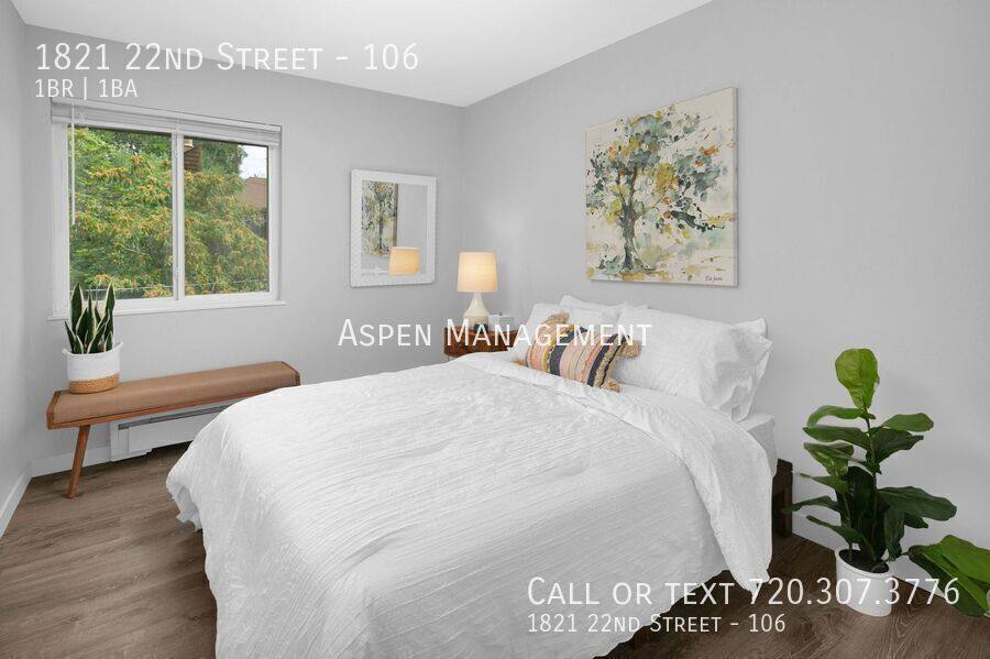 Apartment for rent at 1821 22nd St #106, Boulder, CO 80302