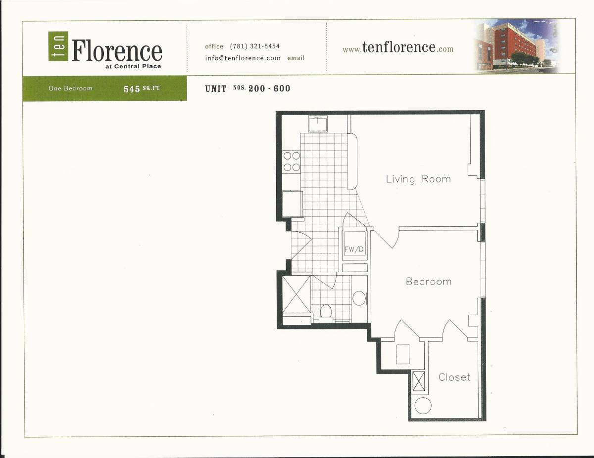 Apartment for rent at Central Place, 10 Florence St #207, Malden, MA 02148