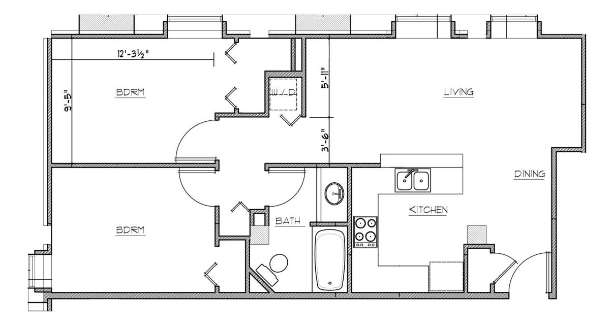 Apartment for rent at 13 1st Ave SW, Minot, ND 58701