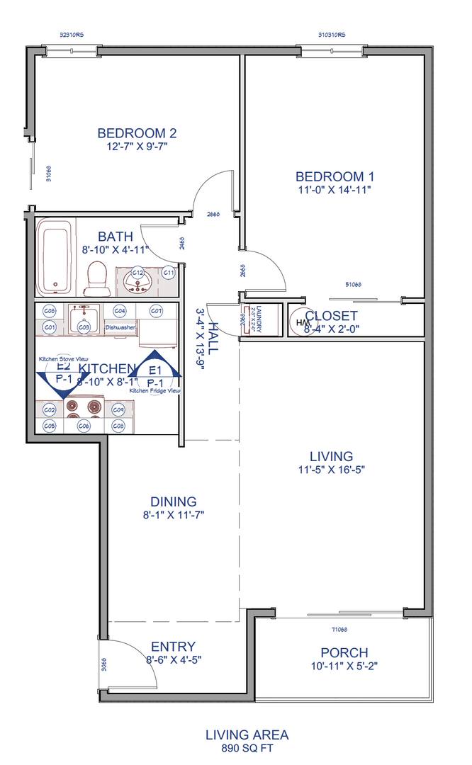 Apartment for rent at 829 S 2nd Ave, Walla Walla, WA 99362