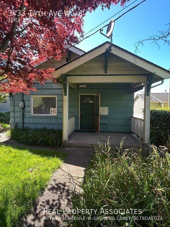 Apartment for rent at 3433 14th Ave W #1, Seattle, WA 98119