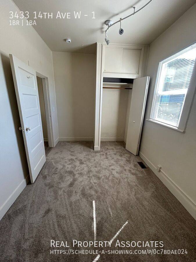 Apartment for rent at 3433 14th Ave W #1, Seattle, WA 98119