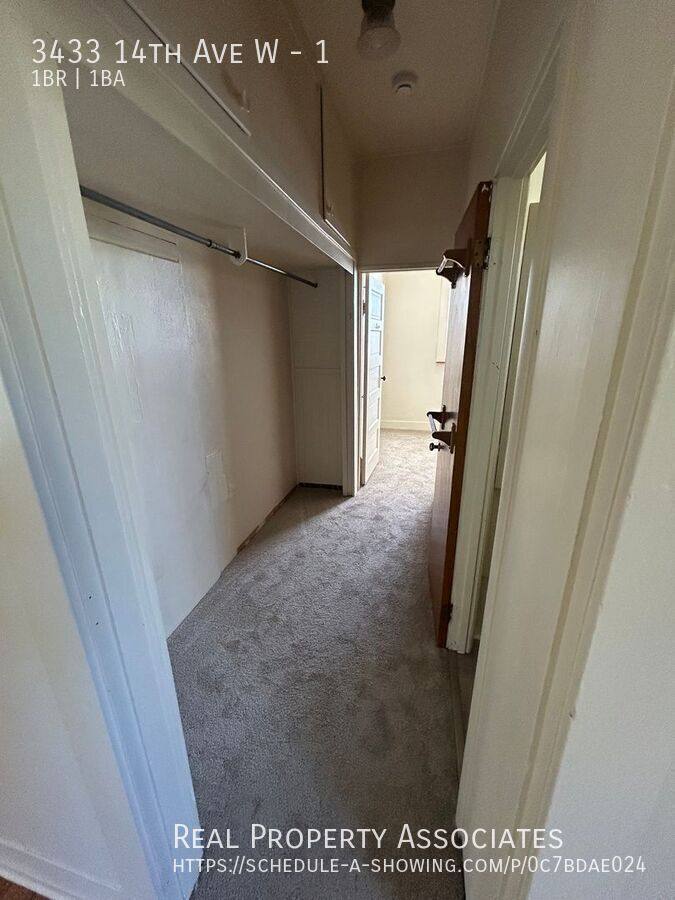 Apartment for rent at 3433 14th Ave W #1, Seattle, WA 98119