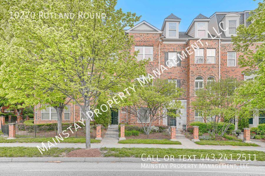 Townhouse for rent at 10270 Rutland Round, Columbia, MD 21044