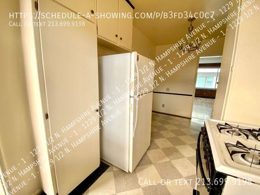 Apartment for rent at 1229 1 2 N Hampshire Ave #1, Los Angeles, CA 90029