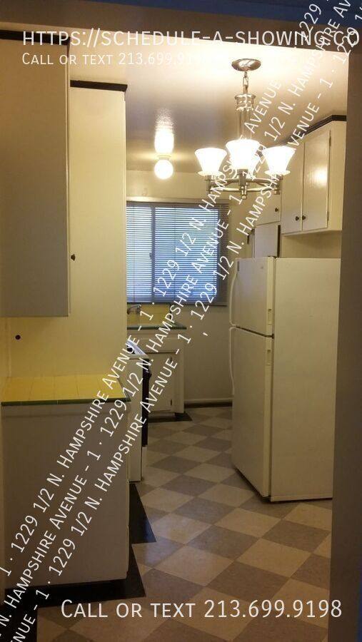 Apartment for rent at 1229 1 2 N Hampshire Ave #1, Los Angeles, CA 90029