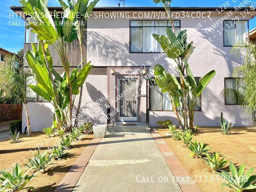Apartment for rent at 1229 1 2 N Hampshire Ave #1, Los Angeles, CA 90029