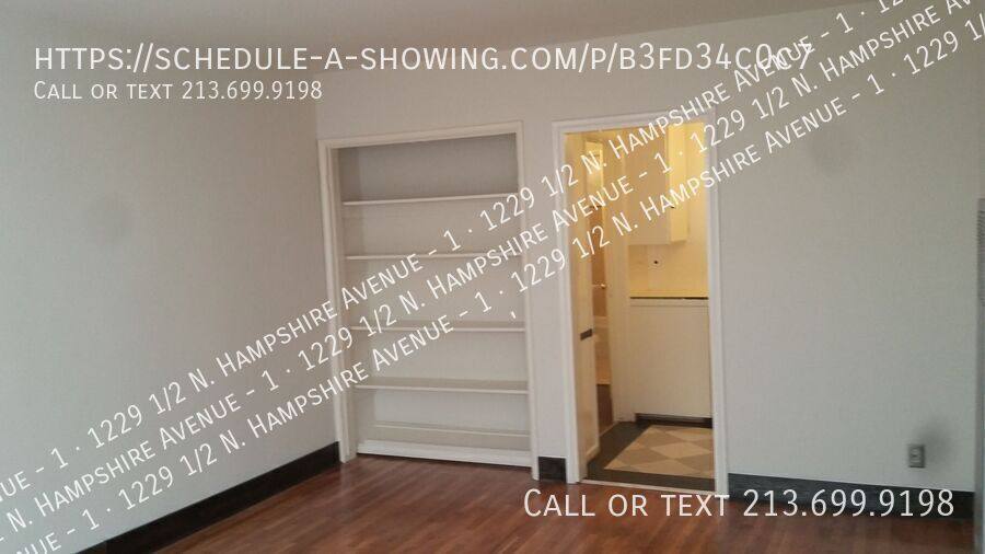 Apartment for rent at 1229 1 2 N Hampshire Ave #1, Los Angeles, CA 90029